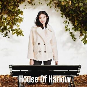 House of Harlow 1960 Cream Women's Jacket